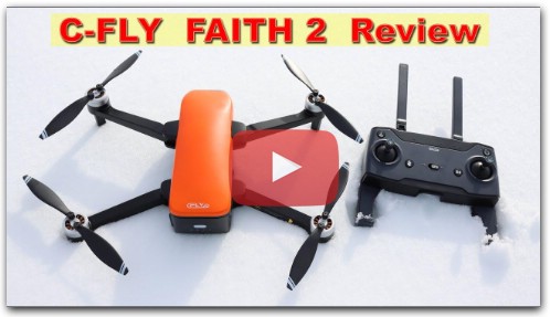 The new C-FLY Faith 2 Pro Drone is here!  Full Review
