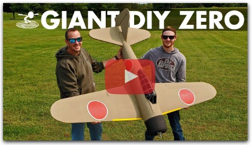 Building & Flying a DIY Japanese Zero!