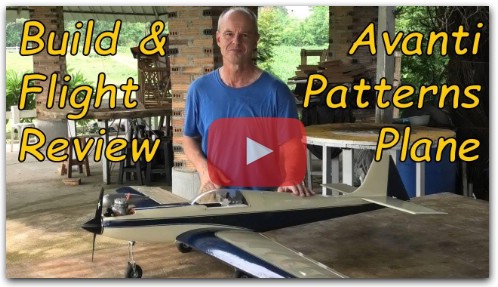 Avanti Patterns Plane Pt 17 - Build & Flight Review