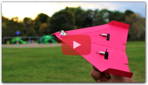 How to Make a Simple Motorized Paper Plane