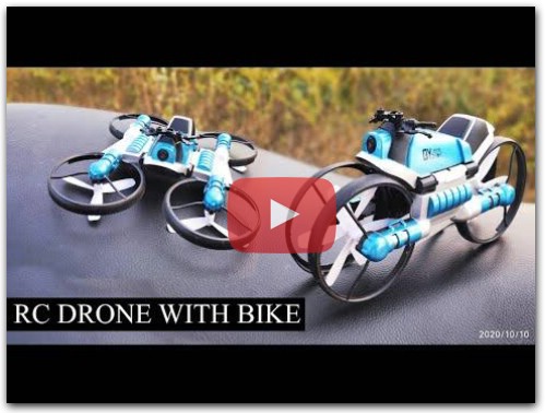 Flying Motorcycle RC Drone - App Control Drone