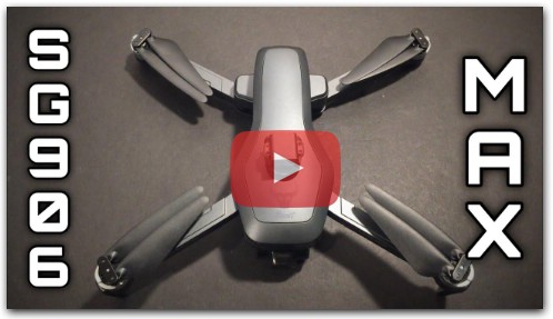ZLL SG906 MAX Obstacle Avoidance 3 Axis Gimbal GPS Drone Review and Flight