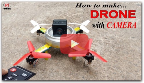 Making Remote Control Drone with Camera