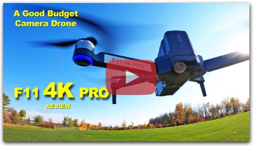 F11 4K PRO Review - This is a Very Good Budget Camera Drone