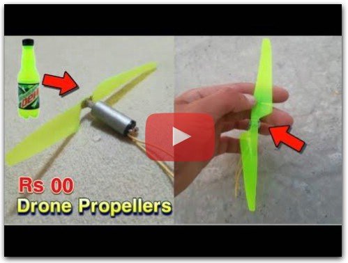 How To Make Propeller For RC Plane At Home