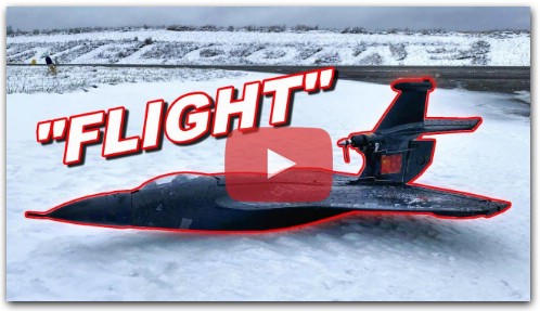 DISASTROUS & HILARIOUS Snow Flight - J11 HLK-31 RC Plane