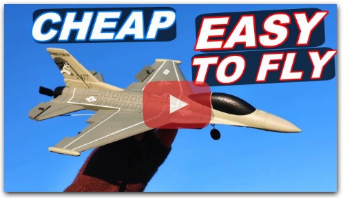 Cheapest BEST RC Jet F16 Falcon 2021 So Far w/ Flight Stabilization!!