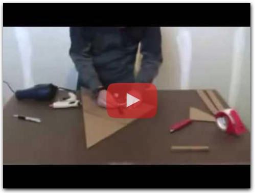 how to make a simple rc plane from cardboard