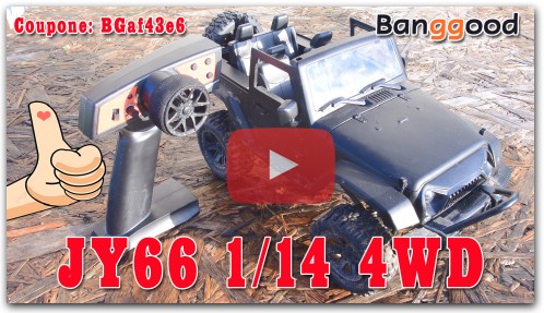 JY66 1/14 4WD RC Car For Jeep Off-Road