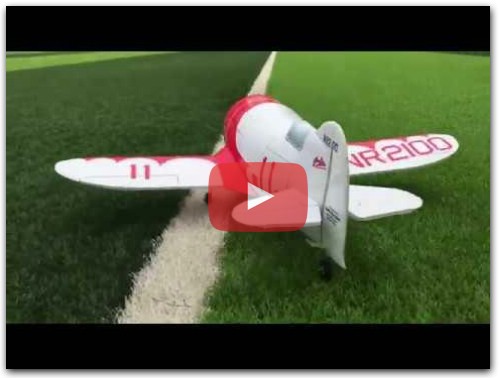 Gee Bee  model r RC aircraft flight test
