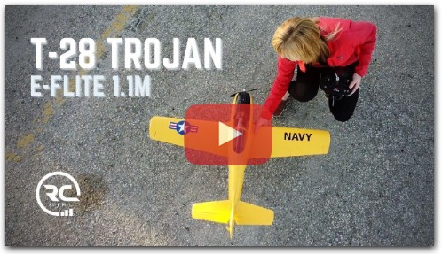 Progressing my warbird skills! E-Flite Trojan T-28 1.1m