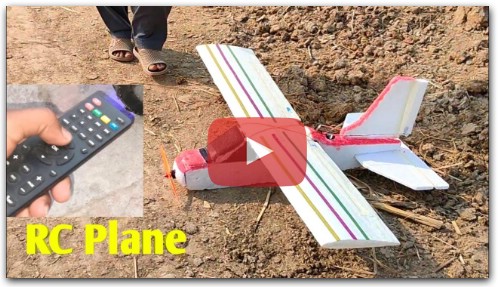 How to Make RC Airplane at home
