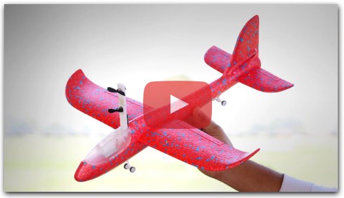 How to Make RC Airplane at Home Very Simple
