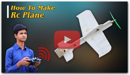 How To Make Simple Airplane Using Thermocol