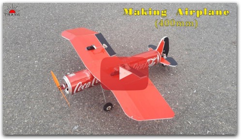 How to make amazing RC Airplane at home