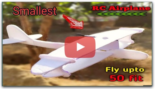 How To Make RC Airplane At Home