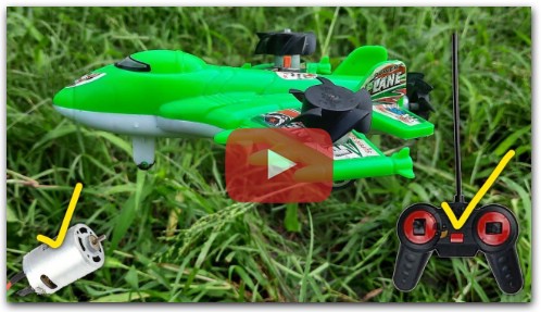 How to make a Rc airplane at home
