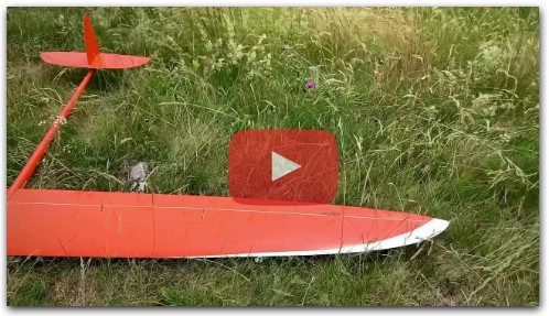 Needle 100 DS Great Slope near Garda Lake Shit Landing RC Glider