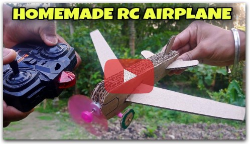 Make homemade RC Plane