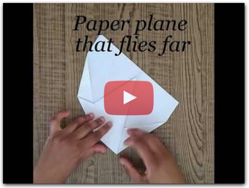How to make paper Jet plane that flies far