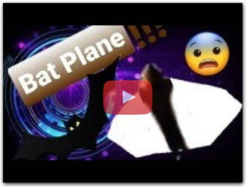 BAT PLANE - How to make a plane that flies like a Bat