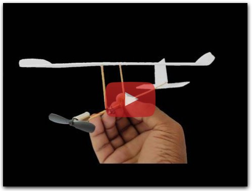 how to make a RC plane with coreless motor