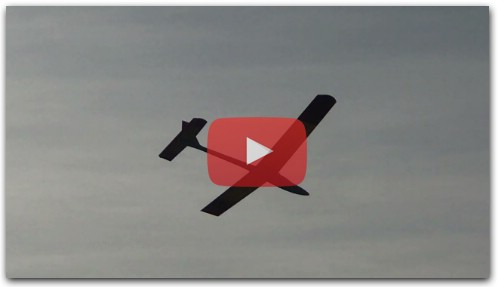 slope soaring with new RC glider