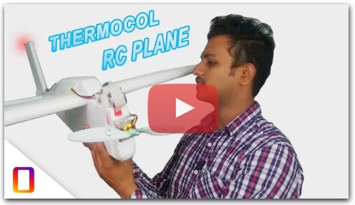 How to make rc plane with thermocol sheet in home (full expaination) step by step
