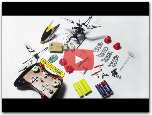 A Modification RC Helicopter At Home - Cool Upgrade
