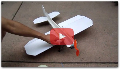 How to make a crash-proof 3D foam RC plane