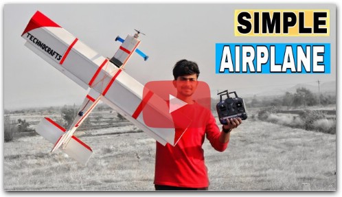 How To Make RC Plane at Home