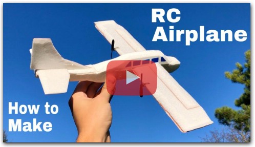 How to Make Twin Motor RC Model Airplane at Home