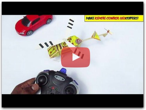 How To Make Rc Helicopter At Home - Diy Matchbox