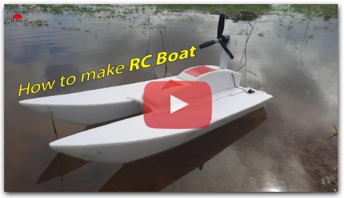 How to make RC AirBoat at home | DIY RC Boat at home