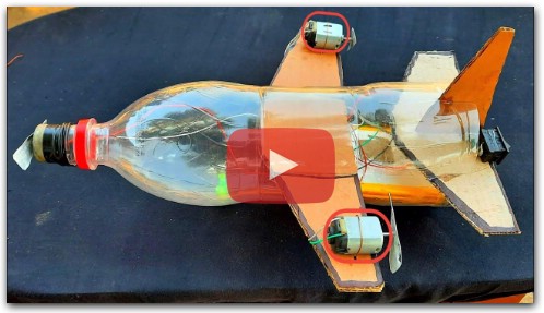 How to make Remote Control Airplane at home | 100% flying
