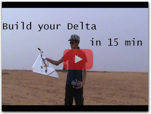 How to build rc delta plane in 15min .