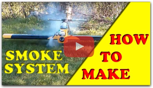 How to EASILY make a SMOKE SYSTEM for RC plane