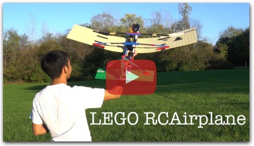 RC Flying Lego Airplane