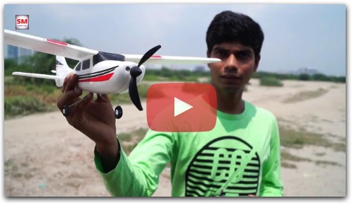 Best RC Airplane under 3000rs | Wltoys F949 2.4G 3Ch RC Airplane Unboxing & Testing | Shamshad Maker