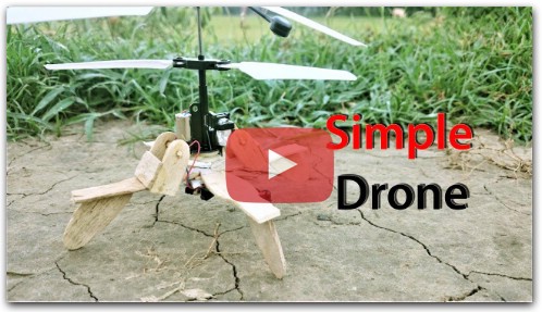 Simple Drone Make at Home that can fly