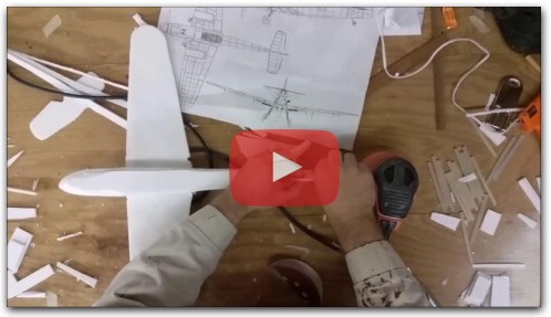 DIY Foam Glider Airplane