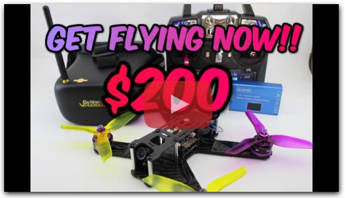 Get FPV DRONE RACING for ONLY $200!!