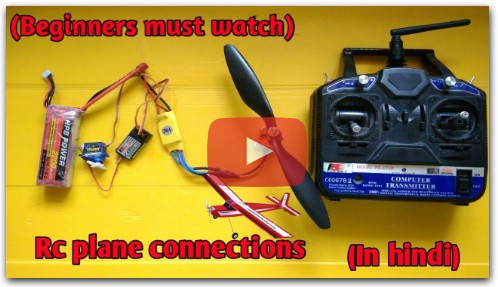 How to make rc plane connections explained in details