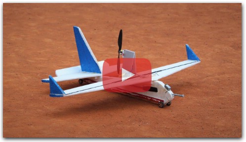 How to make a pusher RC airplane - airplane