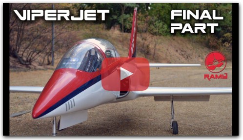 VIPERJET MK2 RC airplane build video by Ramy RC