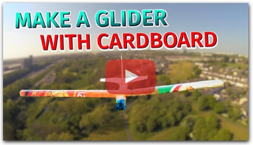 How to make a cardboard airplane properly