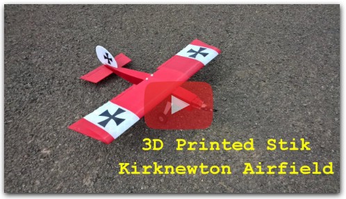 3D Printed Stik RC Plane