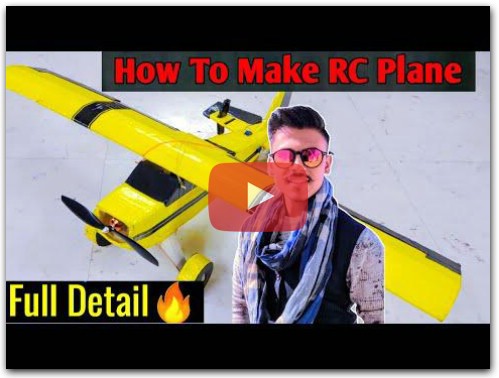 How To Make RC Plane Full Detail