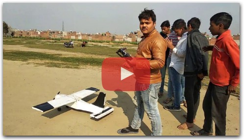 My new model rc plane make in india