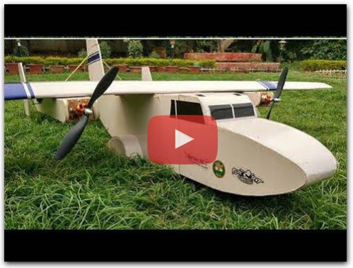 How to make a twin engine rc plane